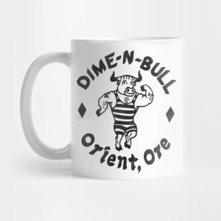 Dime 'N Bull Retro Oregon Tourist Souvenir Mug